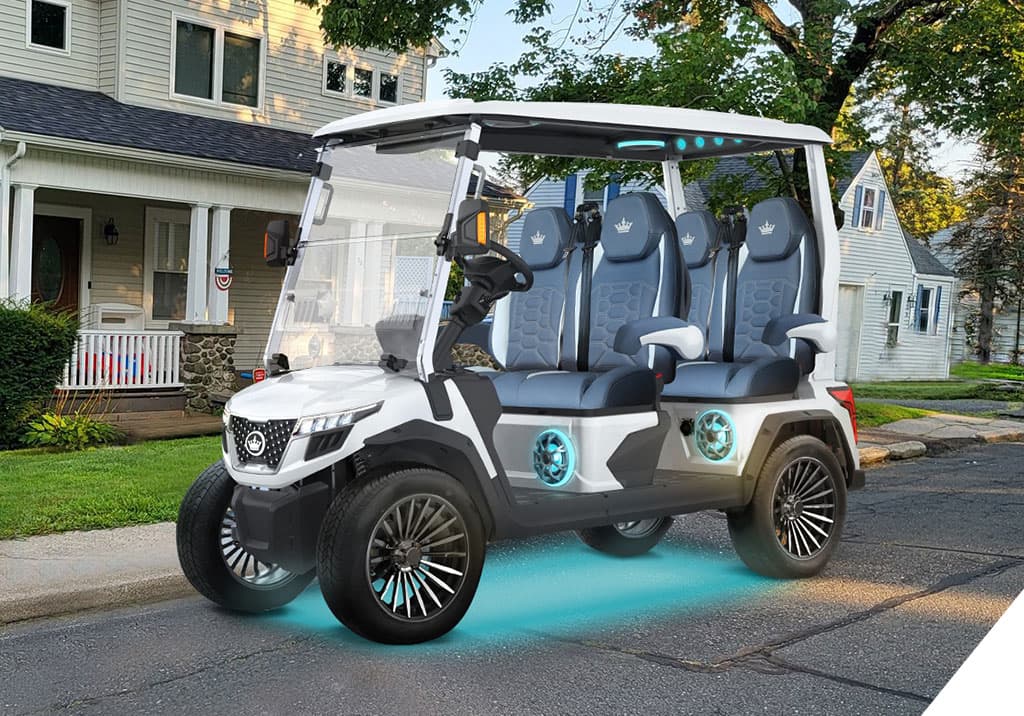 Luxury golf cart
